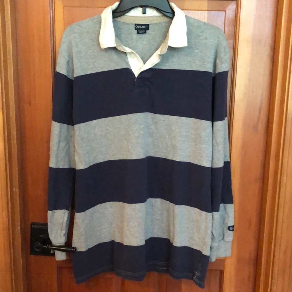 Cherokee Long-Sleeve Shirt with Collar